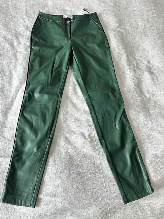 Pantaloni piele ecologica 38 Rick Cardona