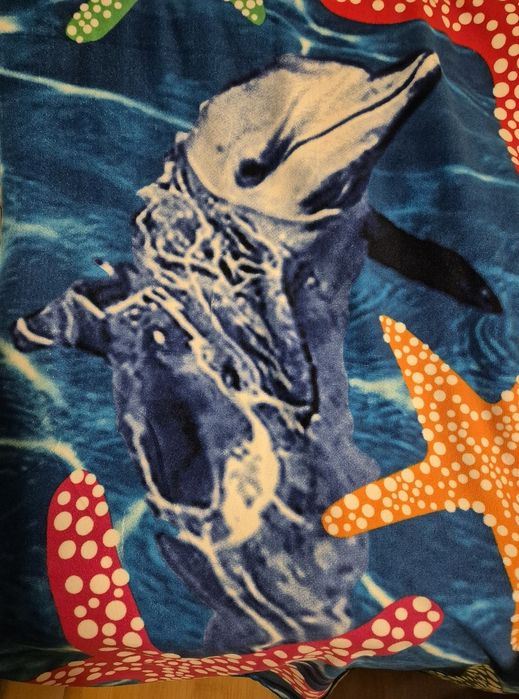 Prosop de plaja din microfibra cu uscare rapida