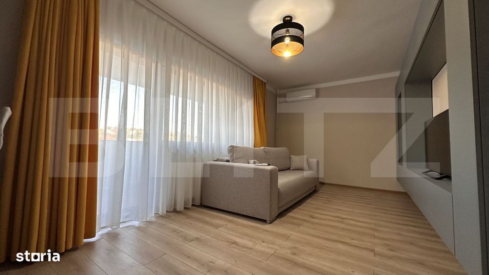 Apartament central, 2 camere, totul nou, renovat, mobilat si utilat