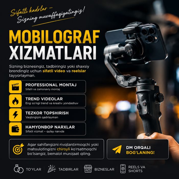 Mabilografiya 1.5 Yil tajriba