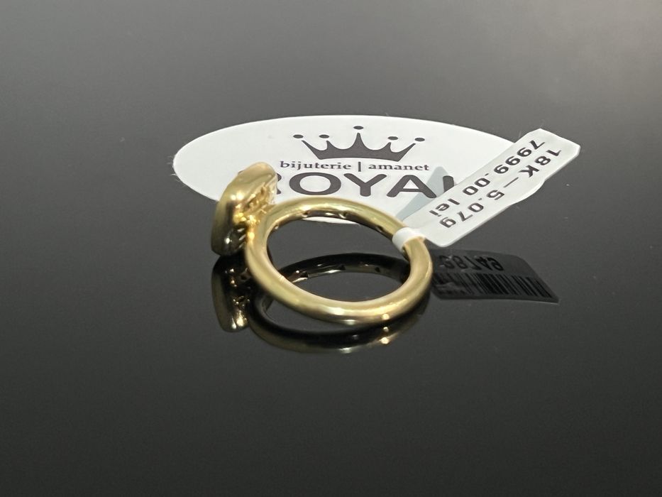 Bijuteria Royal CB : Inel cu diamante aur 18K 750 5,07 grame