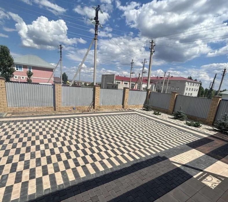 Укладка брусчатки