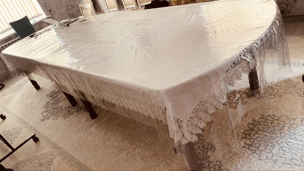 Залга стол дастарханымен