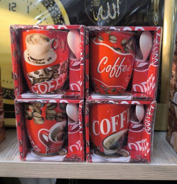 Кружки бокалы в подарочный упаковки