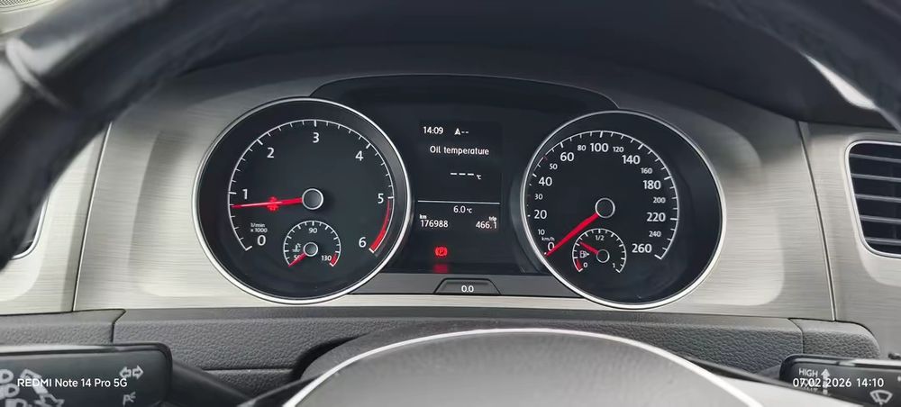 Golf 7 Confortline 1.6 tdi euro 6 fără adblue 177km