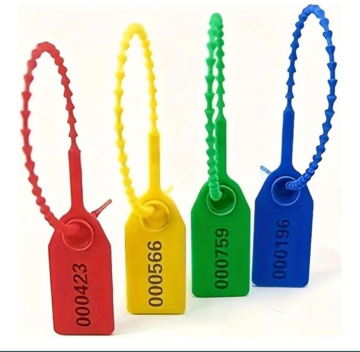 Пластиковые пломбы одноразовые номерные