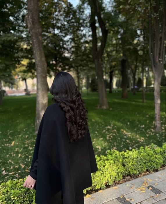 Пончо очень классно смотрится.