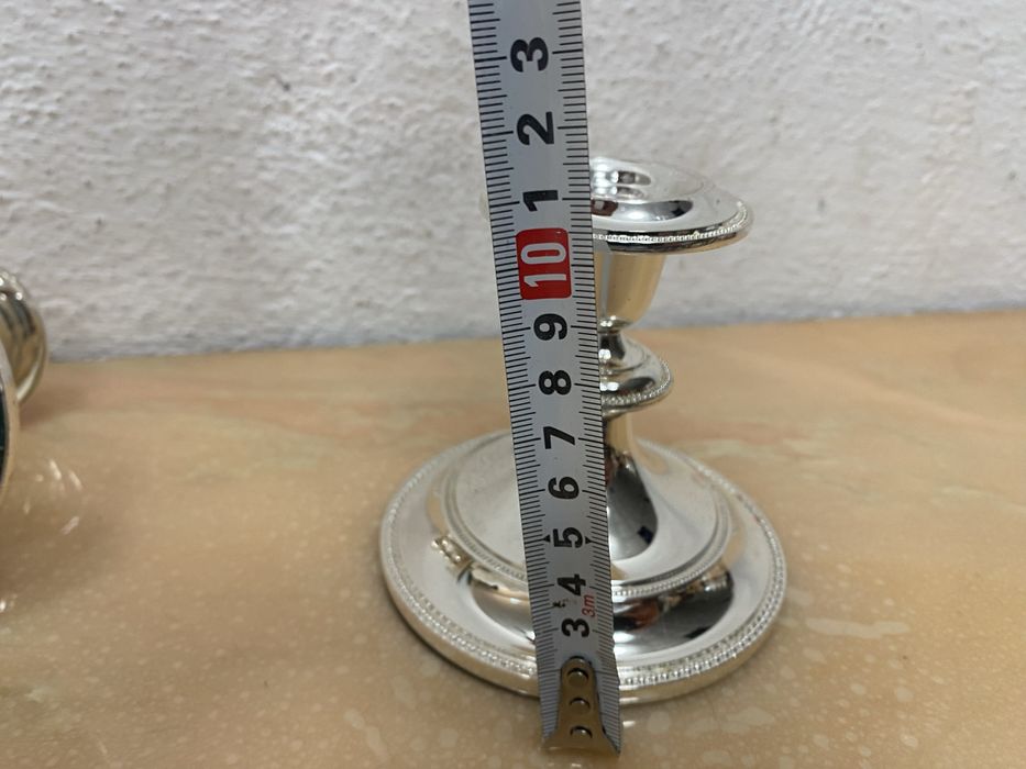 Посребрени свещници от англия