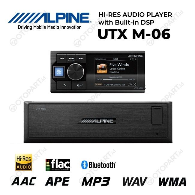 Процессорная магнитола Alpine UTX - M06