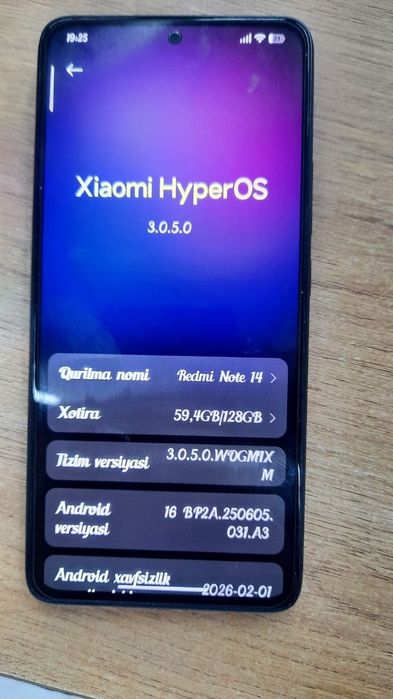 Xiaomi Redmi Note 14