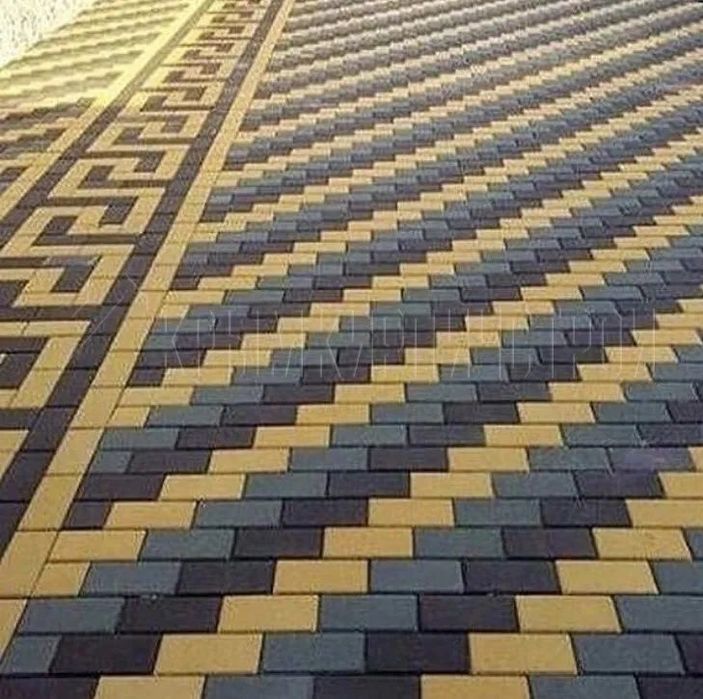 Брусчатка вибропресованная