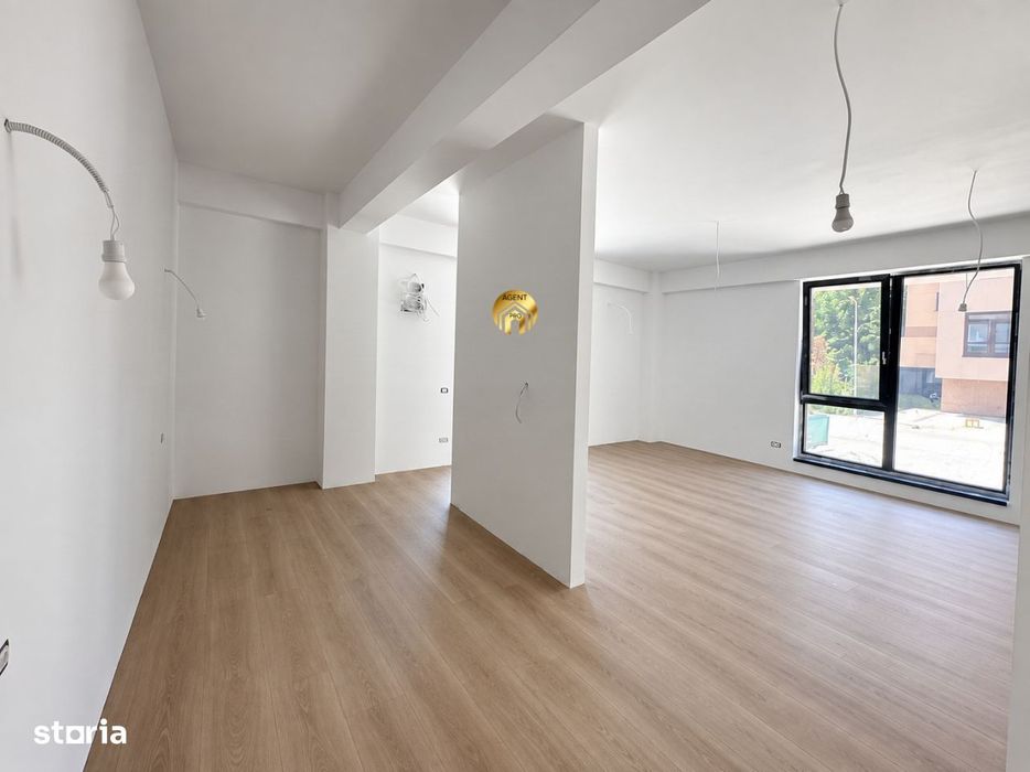 APT. 4 - Garsoniera 36.5 mp + Curte proprie 27mp in Bloc Finalizat! -