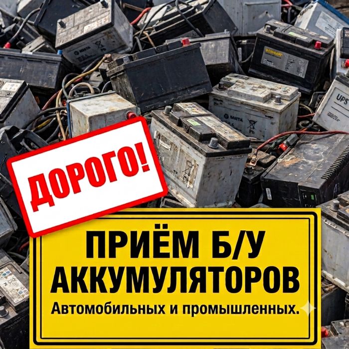 ВЫСОКАЯ ЦЕНА! Скупка Аккумуляторов / Приём Аккумуляторов