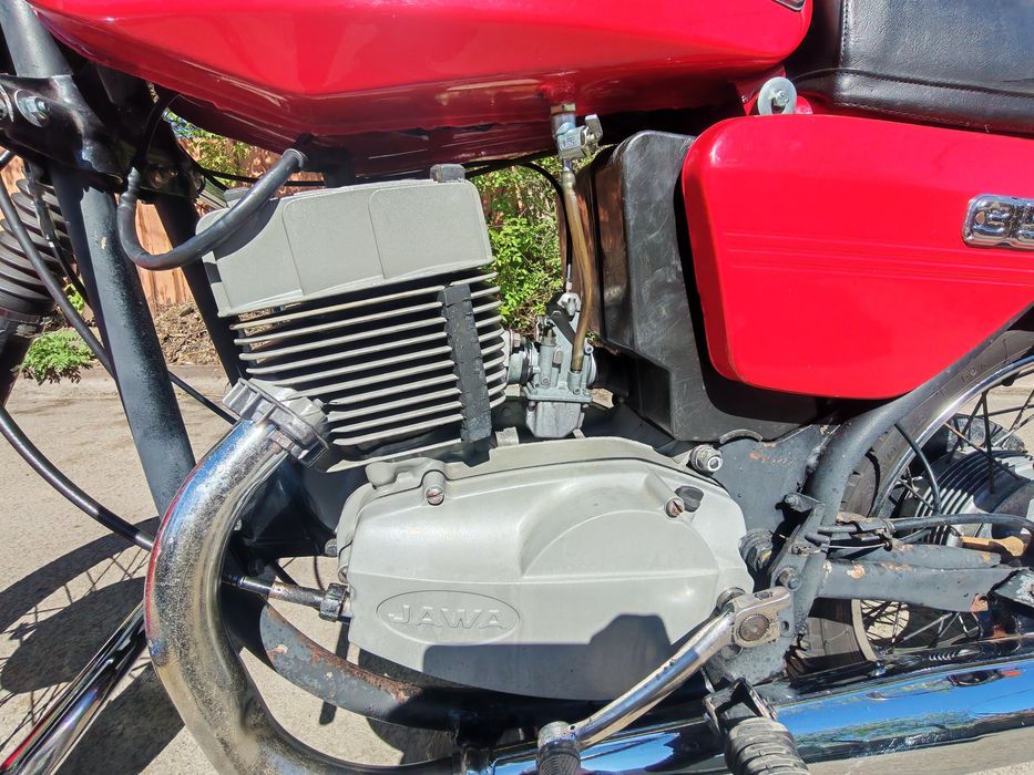 Мотоцикл Ява 12 вольт.