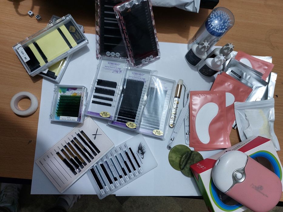 Pat pentru gene,masaj plus kit pentru gene