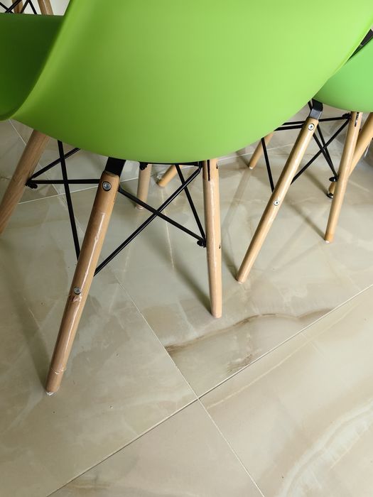 К-т бяла маса с 4 стола