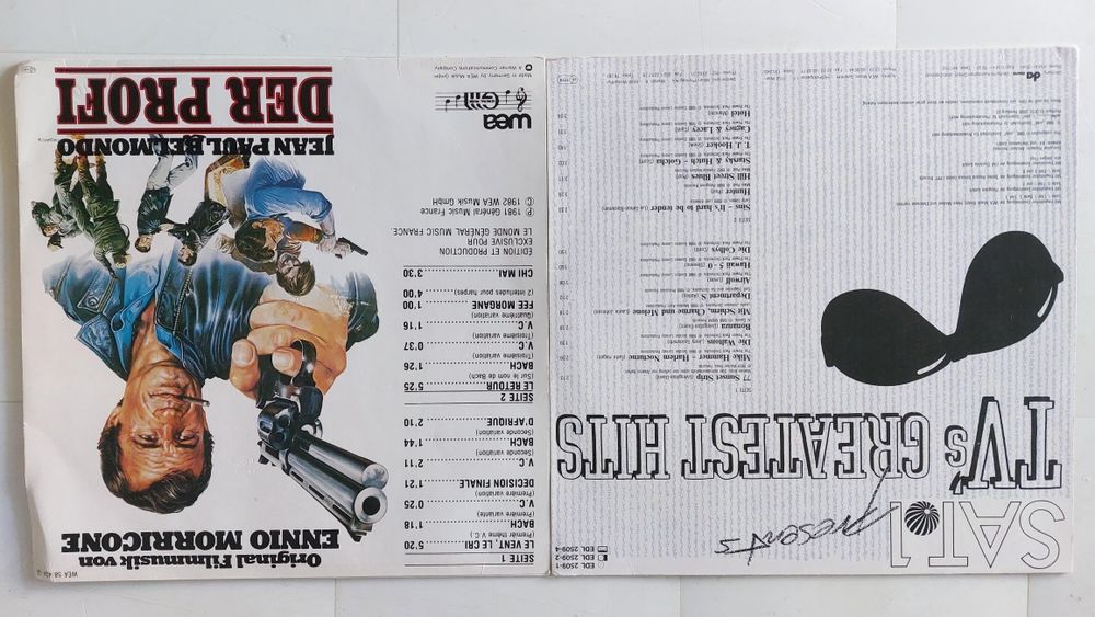 Ennio Morricone vinil+Greatest Hits TV