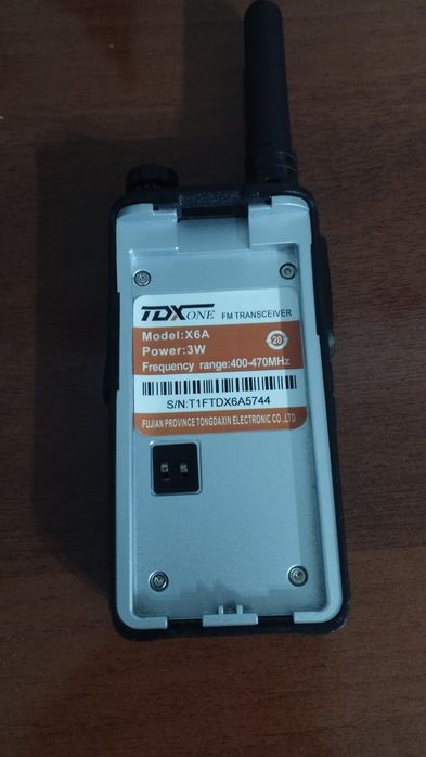 Рация TDXone | модель: X6A