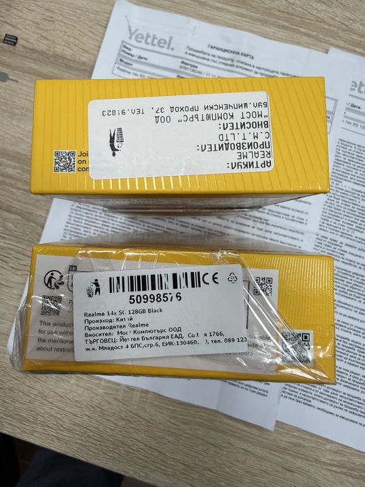 Realme 14X 5G 6/128gb - чисто нови с 3 год гаранция от Yettel