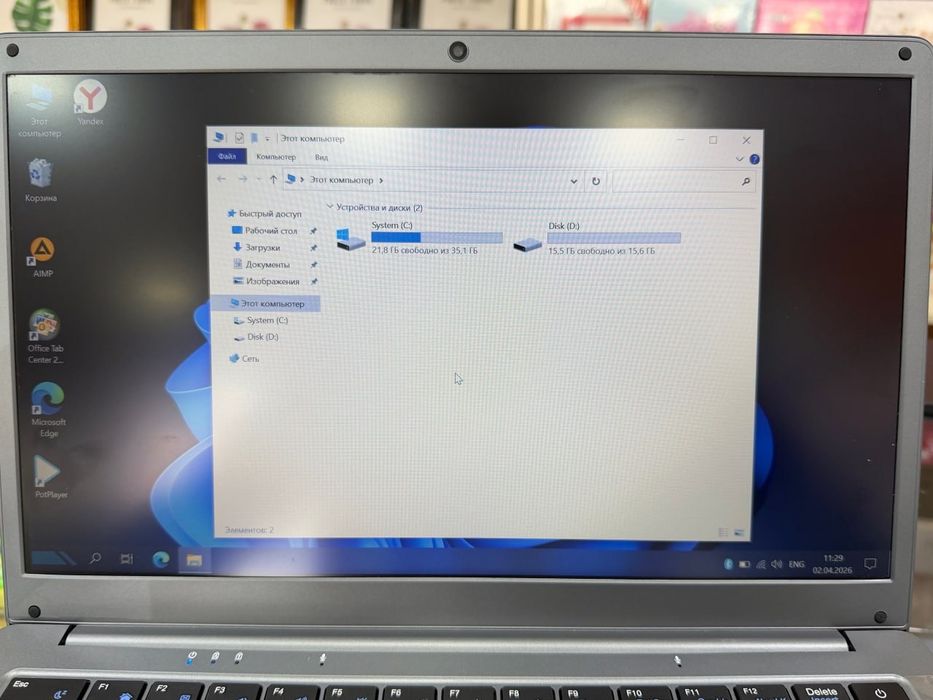 Notebook windows 10 pro