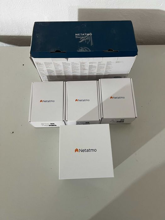 Netatmo Pachet Termostat Inteligent + 3 Capete Termostatice WiFi