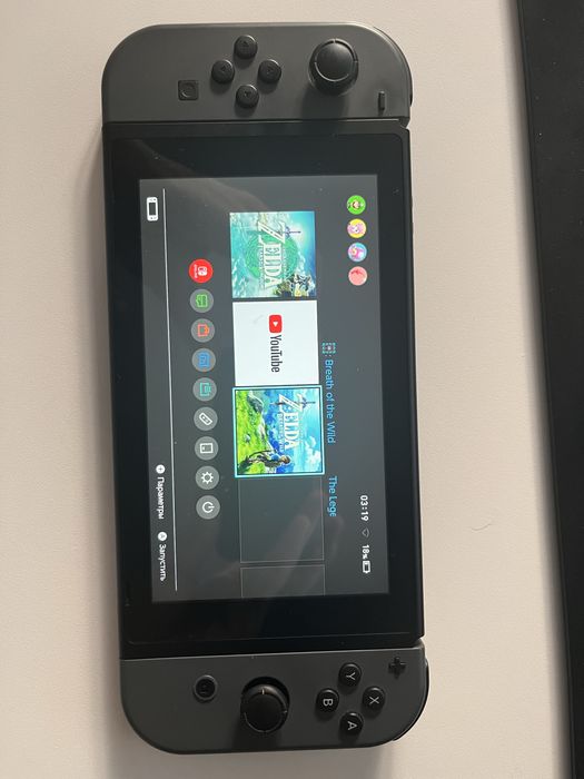 Nintendo Switch V2 + 3 игры