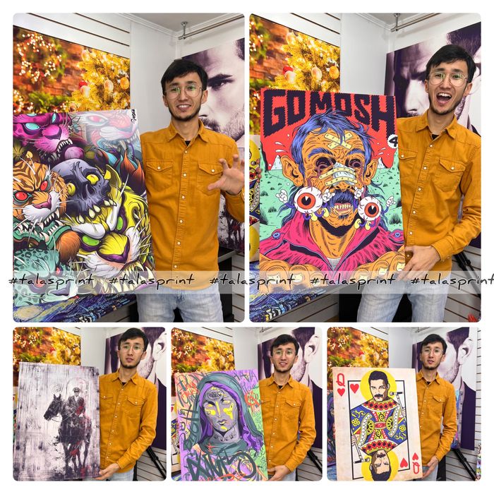 Фото печать на холсте. Услуги широкоформатный печать