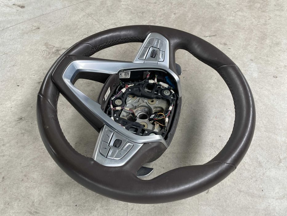 Volan maro cu padele + incalzire Bmw seria 5 G30, 6 G32, 7 G11, 8 G14