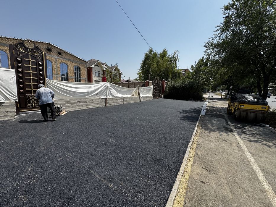 Укладка асфальта