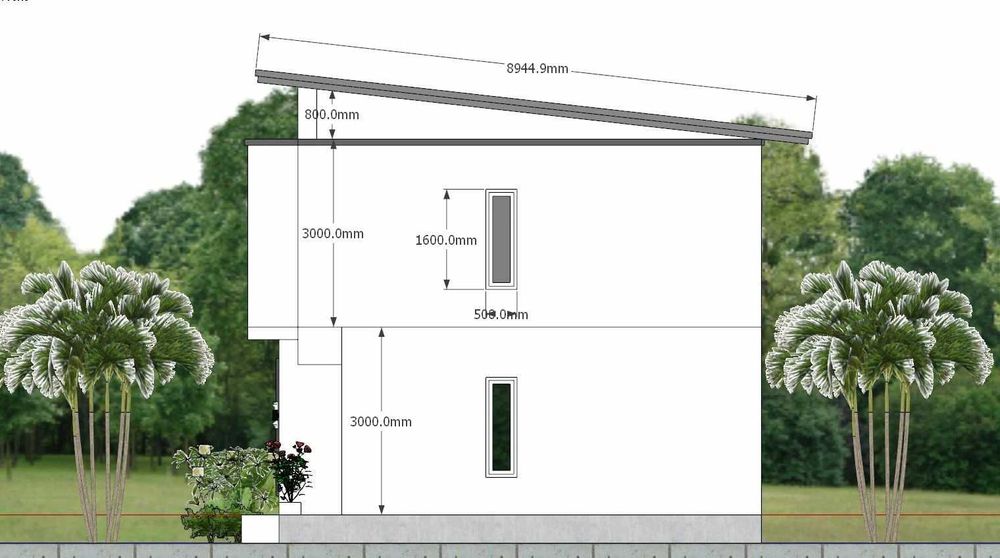 НА ИЗПЛАЩАНЕ - Двуетажна сглобяема къща с 2 спални, 96 кв. м