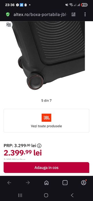 Vând sau schimb cu orice jbl partybox
