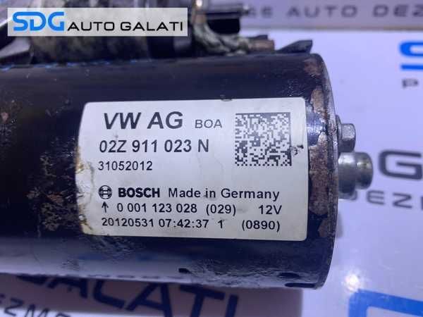 Electromotor cu 11 Dinti Audi A1 1.6 TDI 2011 - 2015 Cod 02Z911023N 0001123028