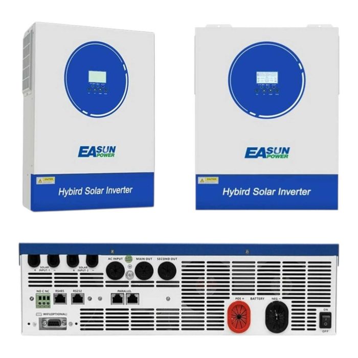 Invertor hibrid Easun 11kW 48V, MPPT 160A, 500V PV, WiFi, Off-grid