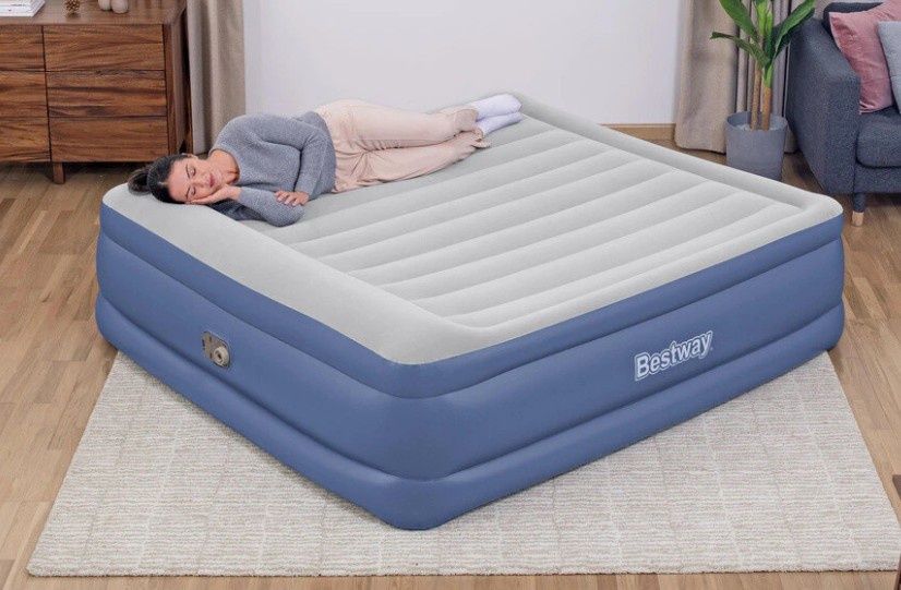 Нов луксозен матрак с вградена помпа  2.03м-1.93м-56см