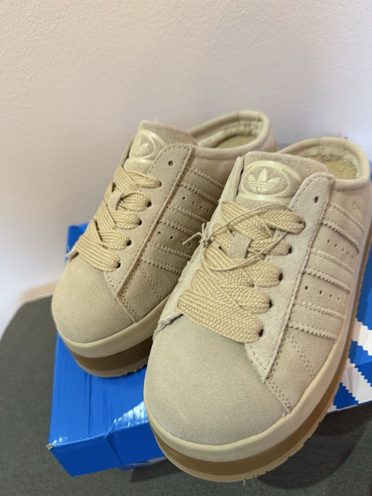 Adidas campus slippers crem 38 si 39
