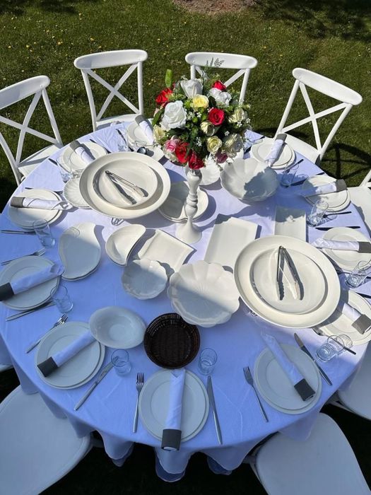 Шатры, столы, стулья, посуда в аренду