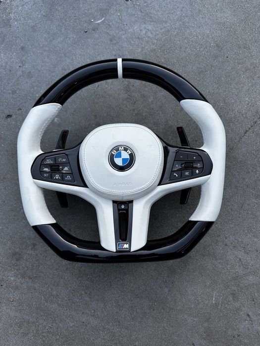 Volan BMW- Piano Black - Custom - Incalzire - TJA - Vibratii - Seria G