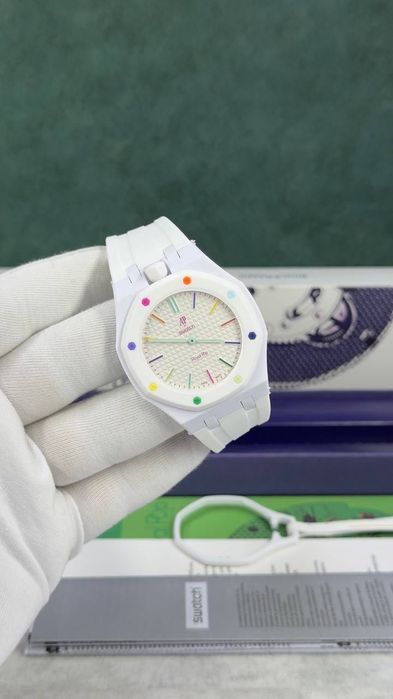 PREMIUM Унисекс часовник AP × Swatch 2026