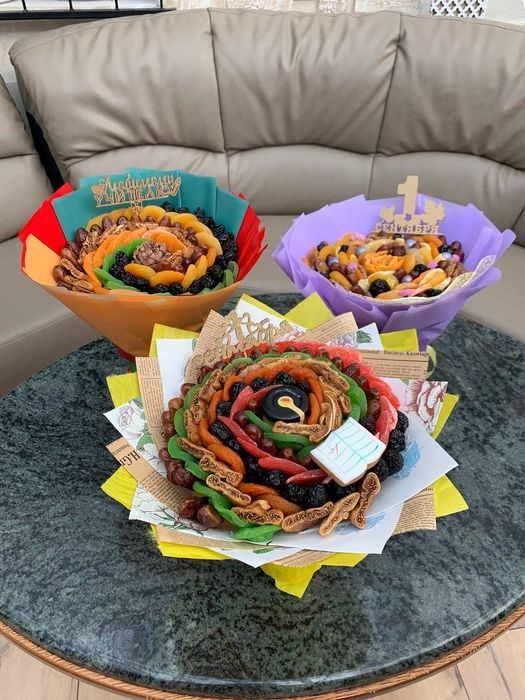 Съедобные букеты