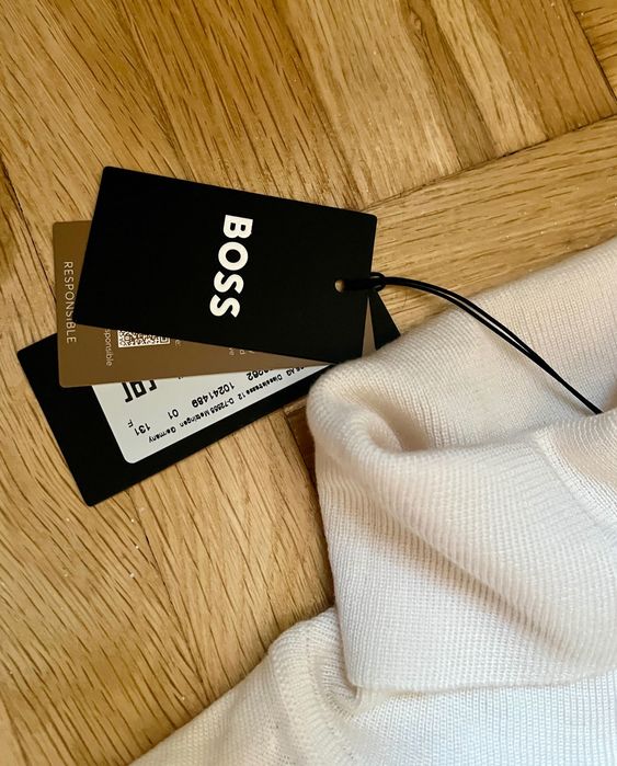 Пуловер тип поло BOSS