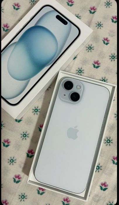 iPhone 15Plus Blue идеал