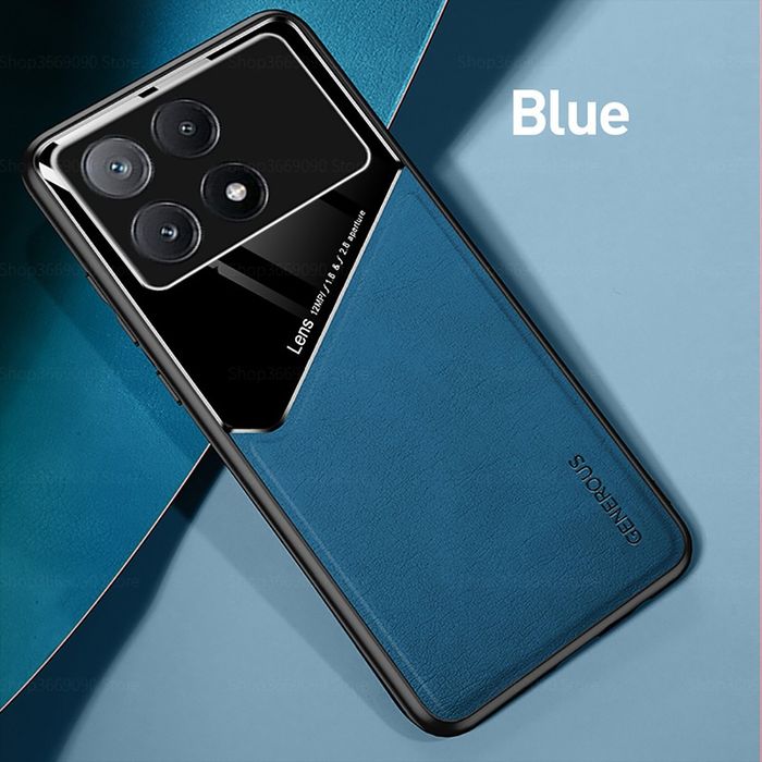Xiaomi Poco X6 Pro 5G / X6 / M6 Pro / GENEROUS Кожен кейс с магнит