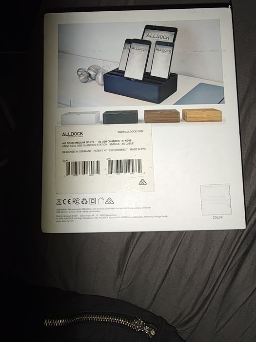 ALL DOCK Medium Charging Station/4 PORT/2.4A For All Devices