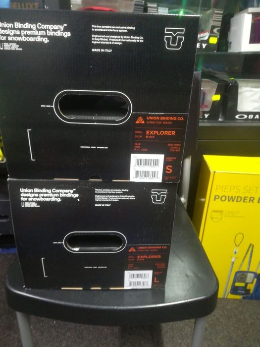 Legături splitboard noi Union Explorer M și L