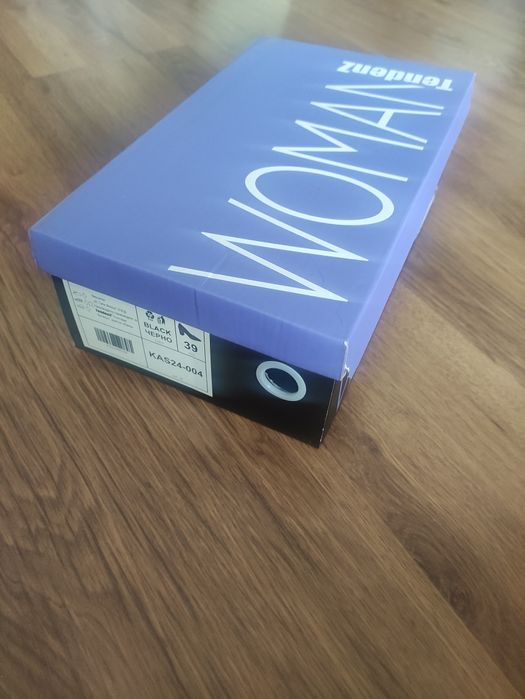 Официални обувки с дебел ток