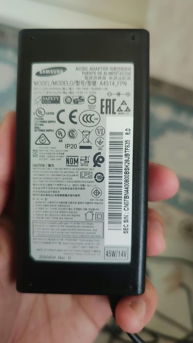 Адаптер питания Samsung 45w/14v оригинал