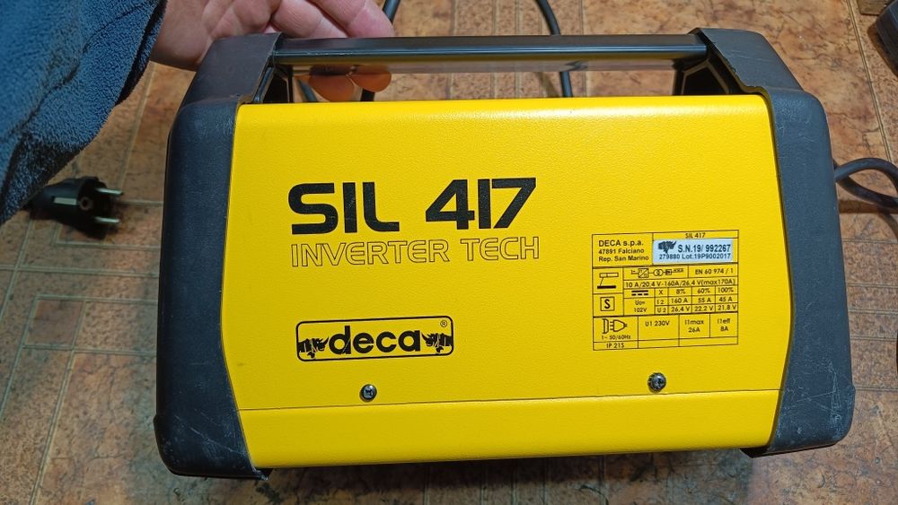 Инверторен електрожен DECA SIL 417 (170 реални ампера)