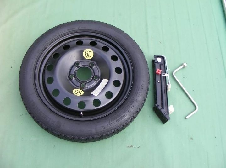 Roți rezervă Slim BMW 16" cu 5x120 și 18" cu 5x112 VW Audi Skoda Seat