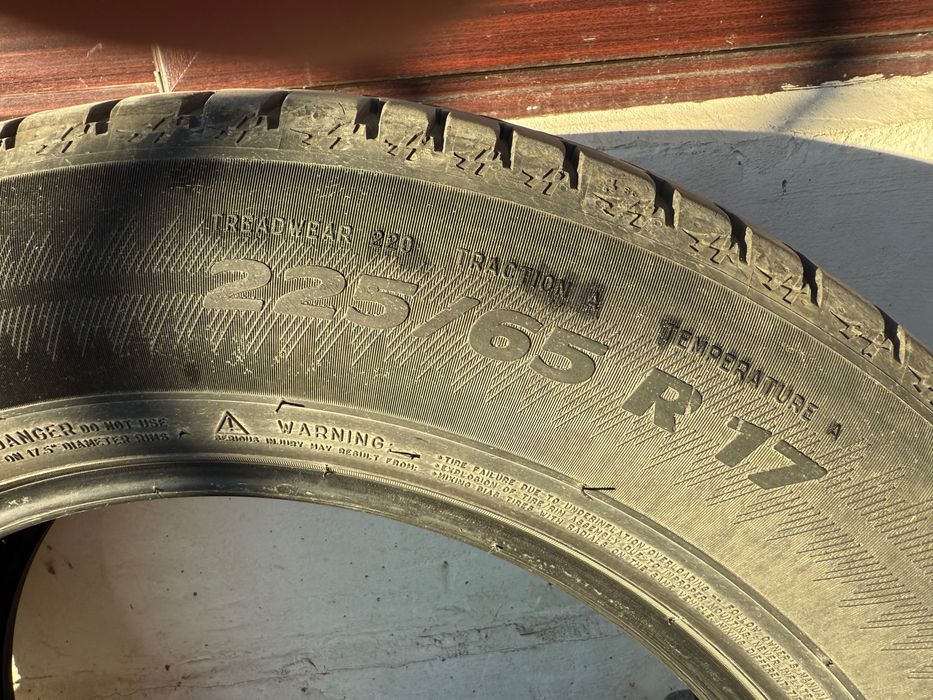 Летни Гуми 4бр. Michelin, размер - 225/65R17 106V