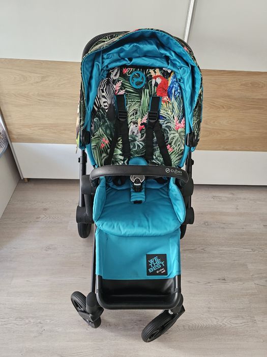 Cybex Priam 3 + тапицерия на DJ Khaled We The Best Blue